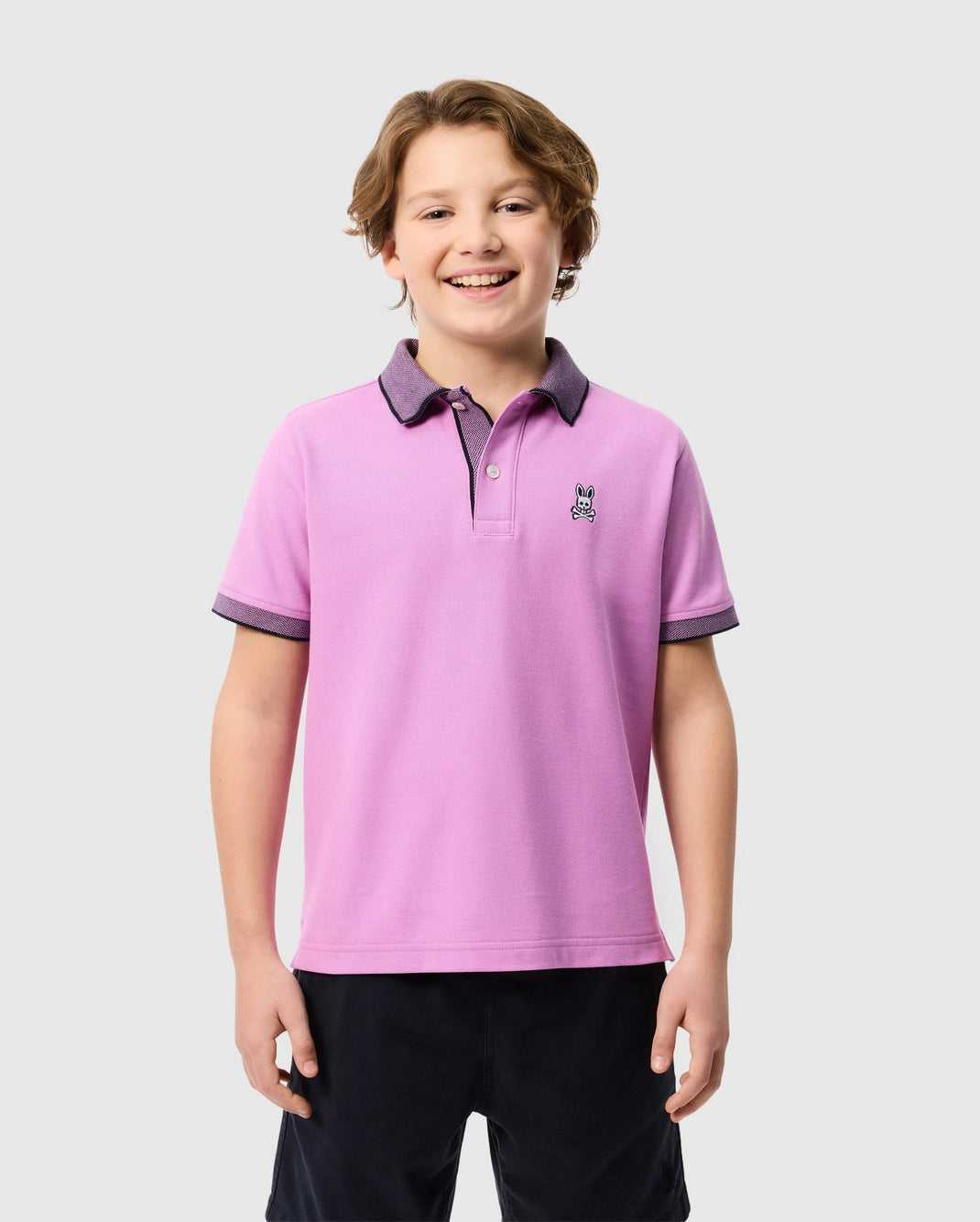 Polos Psycho Bunny Southport Pique Polo Shirt Violette Enfant | AOX-61599716